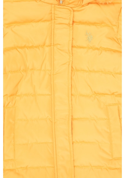 U.S. Polo Assn. Kız Çocuk Mango Kapüşonlu Kaban 50313175-VR244
