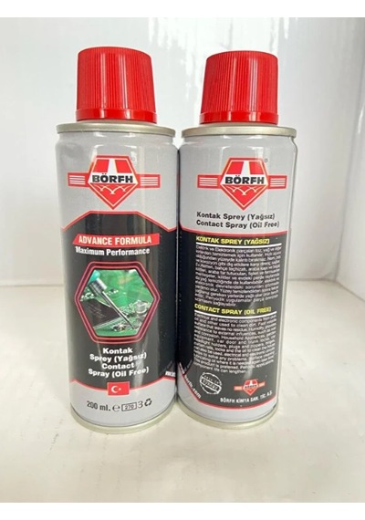 Borfh Yağsız Devre Temizleyici Kontak Spreyi 200 Ml -
