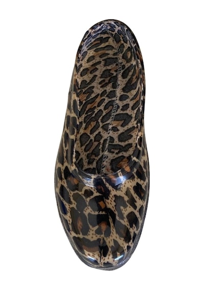 Patik Çiçekli Bahçe Ve Tarım Kız Çocuk Ayakkabısı 21-28 Leopar Leopar