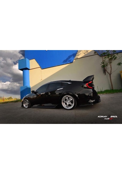 Honda Civic (Plastik) Fc5 Typer Yan Marşpiyel