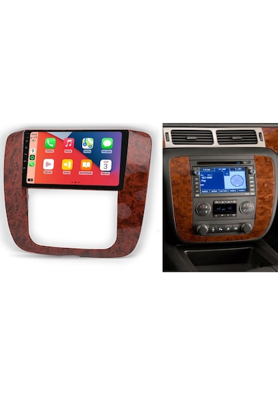 Chevrolet Tahoe Araç Multimedya Android Ekran Carplay Double Teyp 2+32 9" 06-14 Maun Navımex