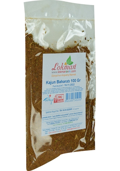 Lokman Kajun Baharatı 100 G
