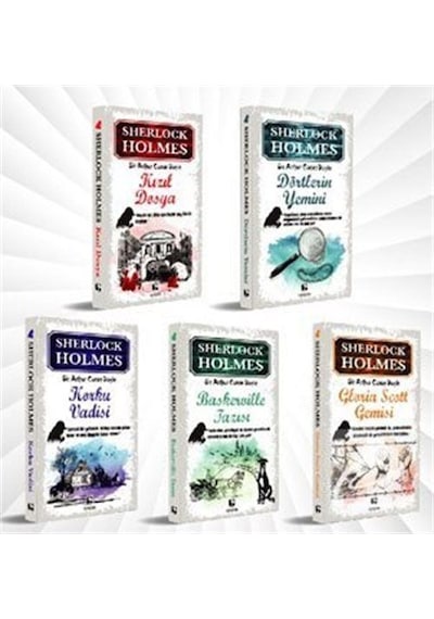 Sherlock Holmes Seti 5 Kitap / Sir Arthur Conan Doyle N11.2138