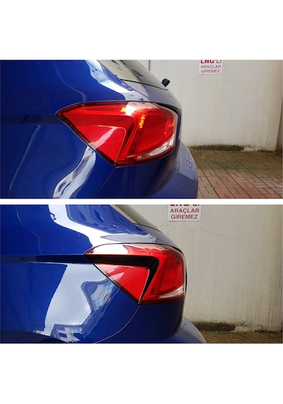 Seat Ibıza Mk5 Stop Venti Stıcker Parlak Siyah