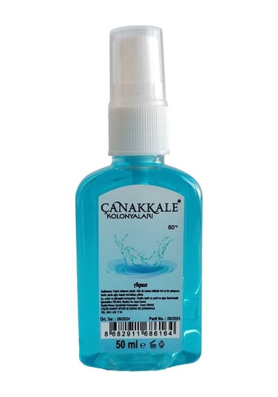 Çanakkale Kolonyaları Aqua Okyanus Kolonyası Sprey 30 x 50 ML﻿