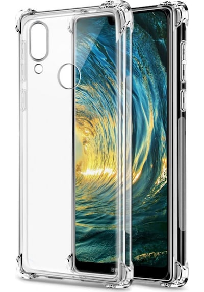 Huawei P20 Lite Kilif Köse Korumali Seffaf Silikon Kapak 564709104