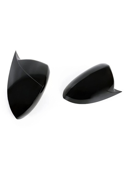Corsa C Uyumlu Batman Yarasa Ayna Kapağı Piano Black / 2000-2006
