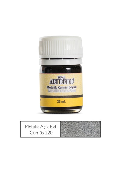Artdeco Kumaş Boyası 25Ml Extra Gümüş 220Ex