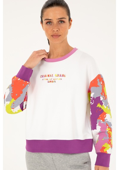 U.s. Polo Assn. Kadın Beyaz Sweatshirt 50284346-vr013 Beyaz