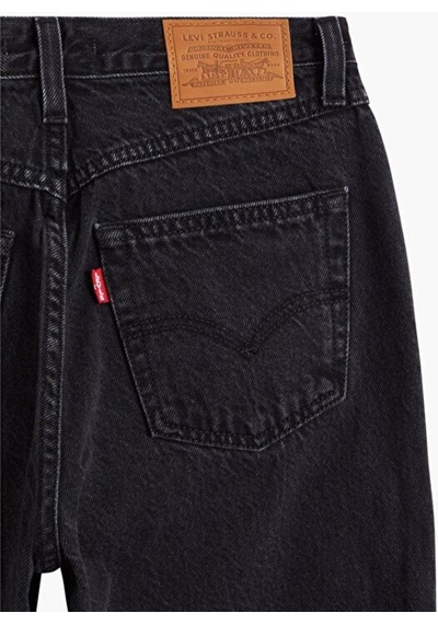 Levi's Kadın Siyah Yüksek Bel 80's Mom Jeans Kot Pantolon - A9385-0000-2667 Gri