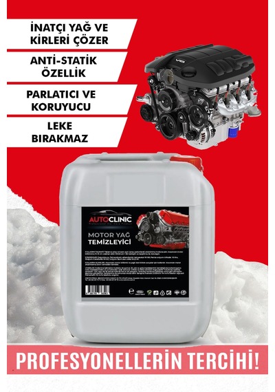 Auto Clinic 20 Kg Motor Yağ Temizleyici