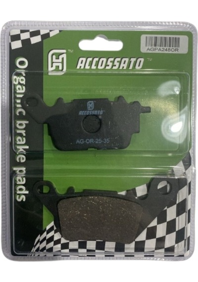 Accossato Organik Fren Balatası Agpa248or Nmax 125 155 Ön Balata