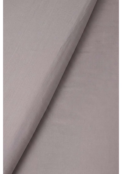Soft Gri %100 Pamuklu Ranforce Çift Kişilik Nevresim Takımı 4 Parça
