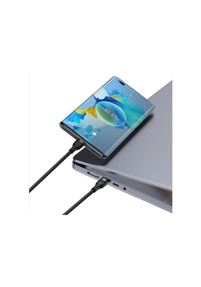 Baseus Super Şarj 150cm 2in1 100w Type-c Şarj Kablosu Laptop Macbook Şarj Nintendo Switch Şarj Kablo