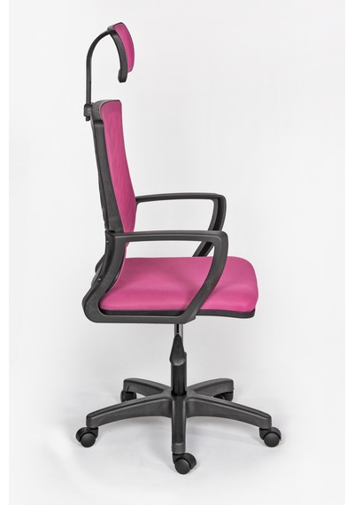 Jasmina File Sırtlı Ergonomik Ofis Ve Personel Koltuğu Pembe