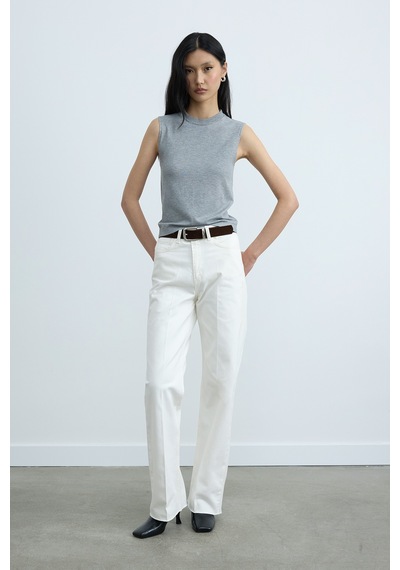 Suud Collection Gri Lea Triko Bluz