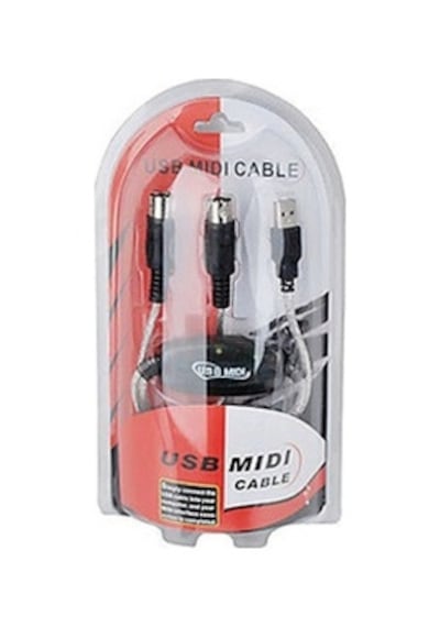 Usb Midi Kablo Usb 2 X 5 Pin Midi Kablo 5 Pin Midi Kablo Usb Çevirici