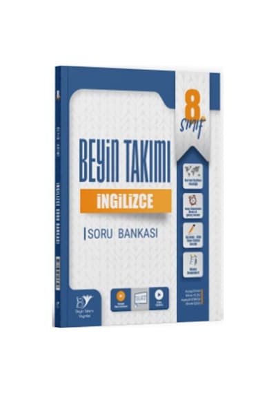 8. Sınıf İngilizce Soru Bankası Beyin Takımı Yayınları