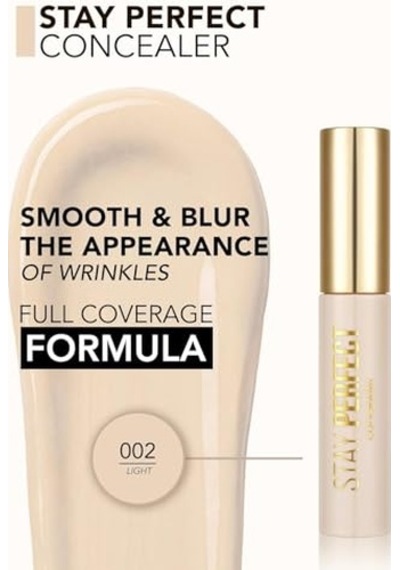 Flormar Doğal Bitişli Kapatıcı Soğuk Alt Ton - Stay Perfect Concealer - 002 Fair 00