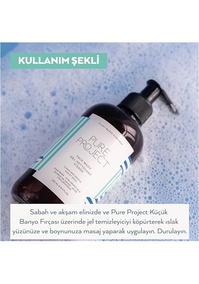 Yüz Temizleme Jeli 250ml. Yüz Yıkama Jeli Sülfatsız Köpük Makyajı Çıkartır. Hassas Ciltler Için Uygun. Aknel