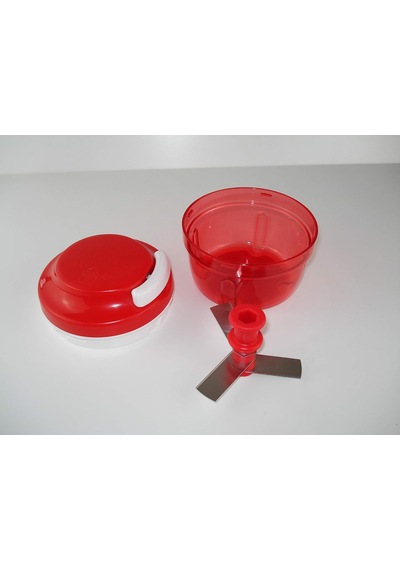 Tupperware Turbo Chef Speedy Boy Soğan Kesici Kırmızı 10124