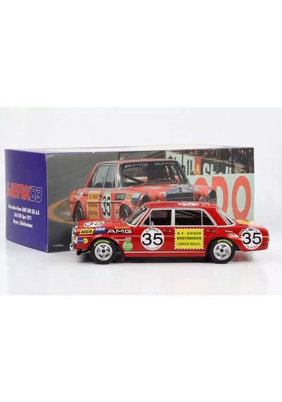 1:18 Werk83 Mercedes Benz 300sel 6.8 35 1971 2nd 24h Spa Francorchamps Hans Heyer