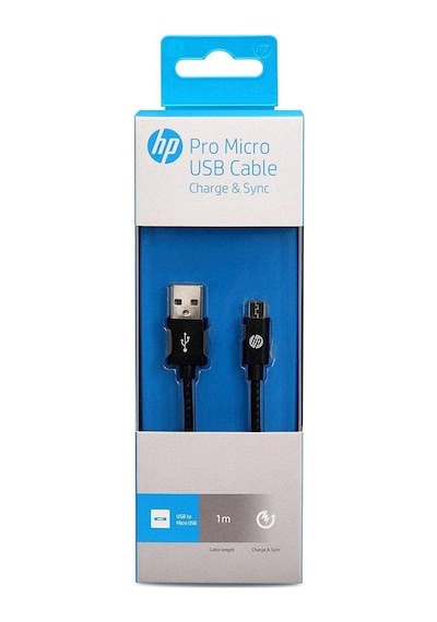 Hp Pro Örgülü Micro Usb Data Ve Şarj Kablosu Siyah 1 Metre Hp Pro Örgülü Micro Usb Data Ve Şarj Kablosu Siyah 1 Metre