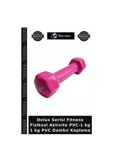 Delux Serisi Fitness Fiziksel Aktivite Pvc-1 Kg 1 Kg Pvc Dambıl Kaplama