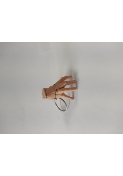 Wednesday Hands Thing Minik El Anahtarlık Çok Renkli