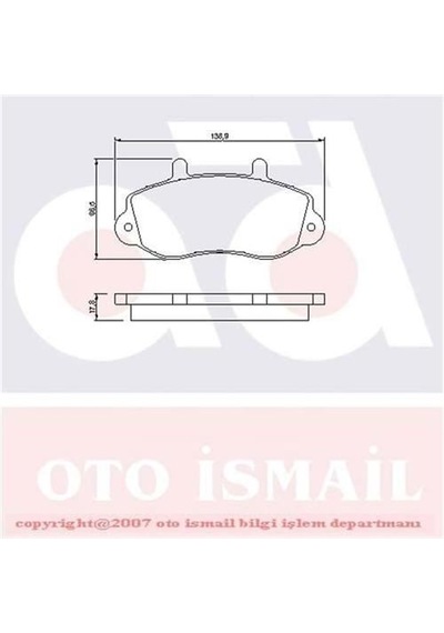 BOSCH 986494288 Fren Balatası Ön Master I 80- / Transit T12