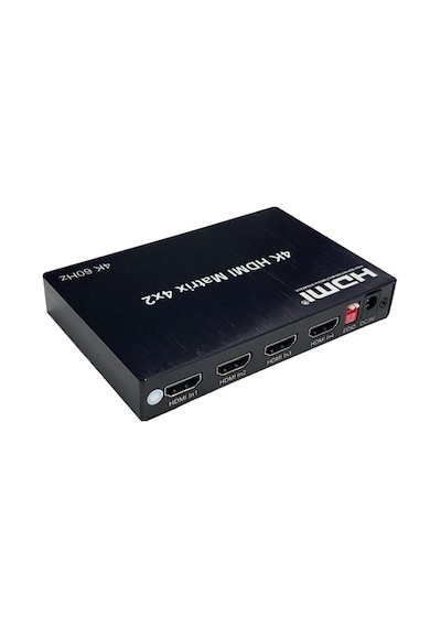Novacom Nvc-hdmx4 4x2 Hdmı Matrix 4k 60hz