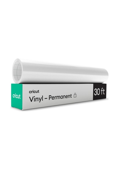 Cricut 2006840 Premium Kalıcı Vinil, Beyaz, 12" X 360"