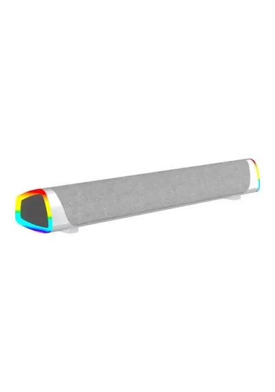 Lecoo Ds101 Kablolu 6w Rgb Aydınlatmalı Tv Soundbar Hoparlör Beyaz