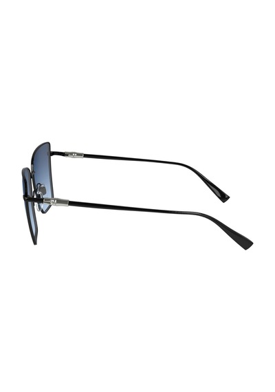 Longchamp Lo172s 001 58 Kadın Siyah Metal Güneş Gözlüğü