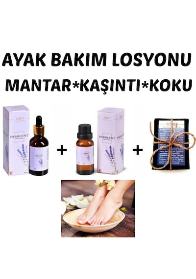 Bitkisel Ayak Bakım Losyonu 50cc+sabun Mantar-kasıntı-koku Sağlık Bakanlığı Onaylı