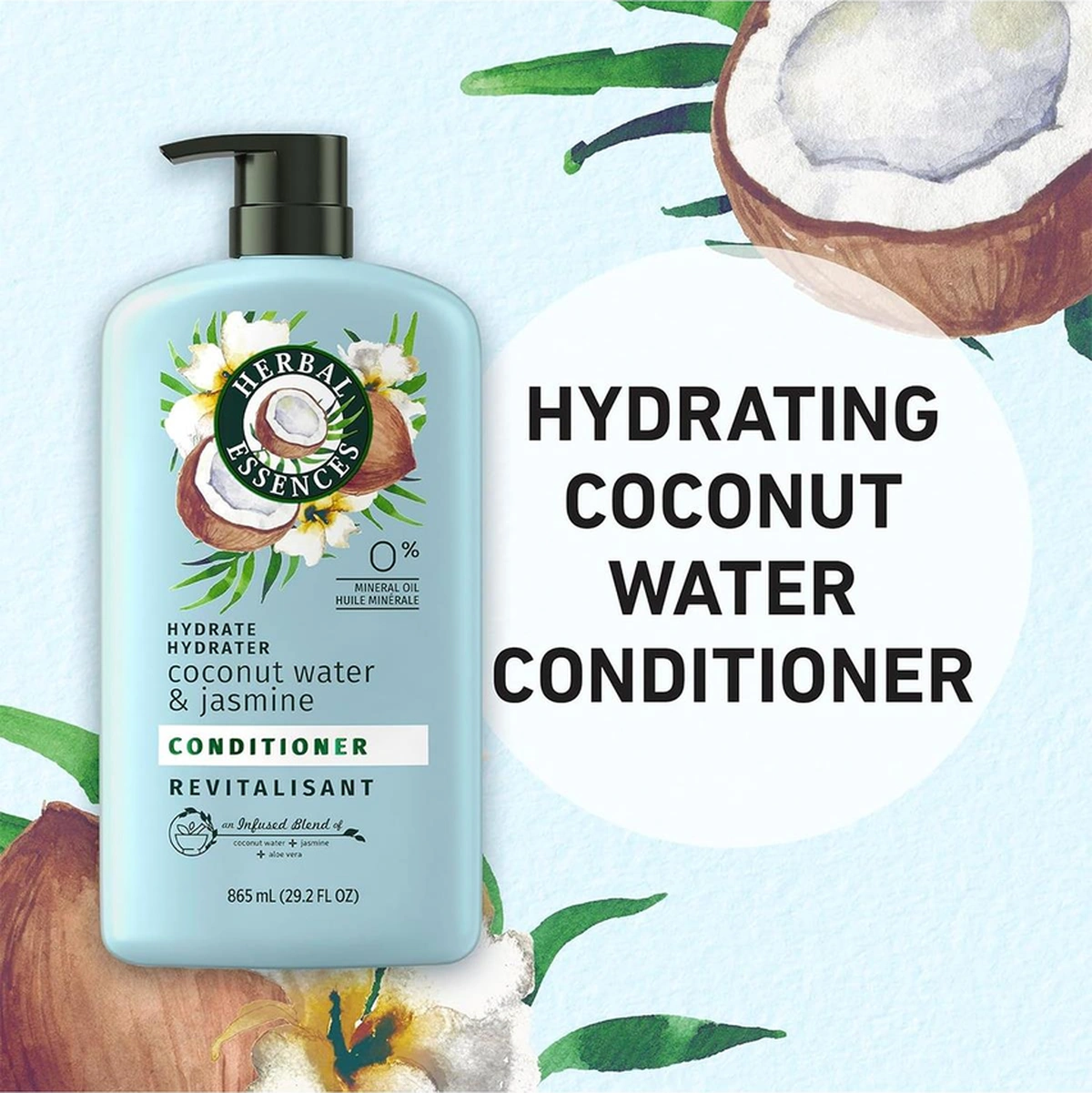 Herbal Essences Coconut Water Nemlendirici Saç Kremi 865ml