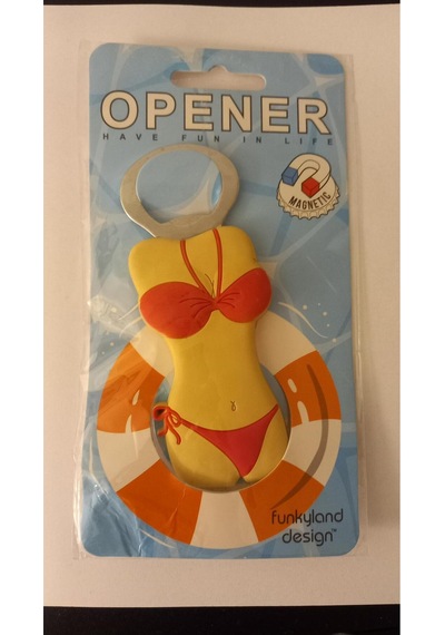 Açacak Magnet Bikinili 12 Cm