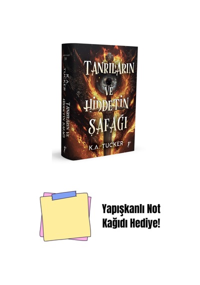 Tanrıların Ve Hiddetin Şafağı Ciltli + Yapışkanlı Not Kağıdı