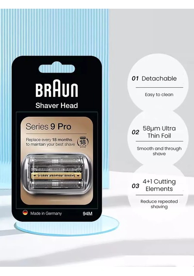Braun Braun Series 9 Pro Tıraş Üstü, Tıraş Parçası 94m 306790281