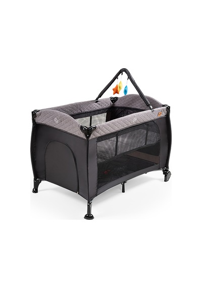 Baby2go Anemone Anne Yanı Oyun Parkı 70x110 Cm Koyu Gri 63c12245524n1-2