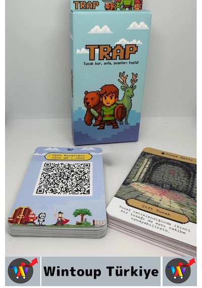 Wintoup Yeni Sezon Eğlenceli Arkadaş Ortamı Aile Şans Komedi Strateji Beceri Geliştiren Kart Oyunu-trap