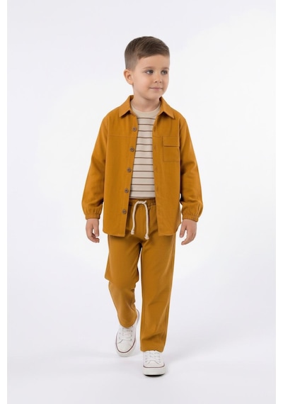 Miababy Modal 3lü Takım Hardal