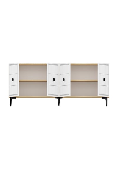 Ka1802db - Yuka Konsol, Tv Sehpası Safirmeşe-beyaz 180cm Safirmeşe-beyaz