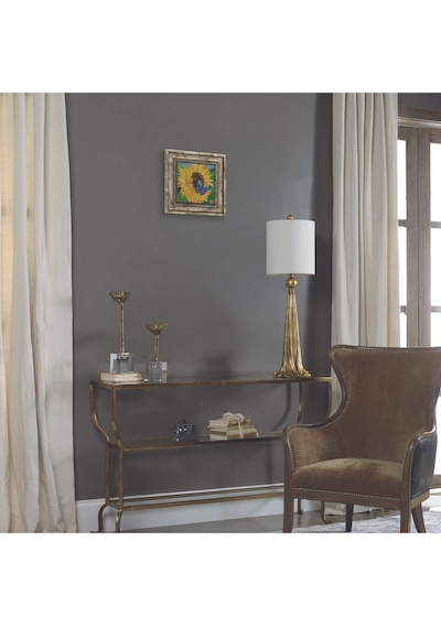 Kelebek Baskılı Taş Tablo 25x25 740