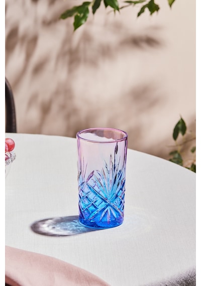 Karaca Melodico Meşrubat Bardağı Mor 375 Ml Mor