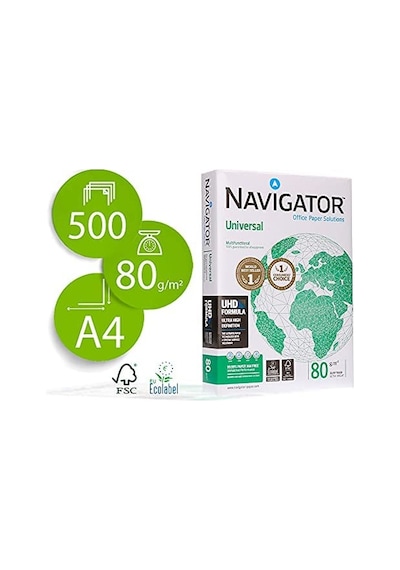 Navigator A4 Fotokopi Kağıdı 80 Gr. 1 Paket 500 Adet