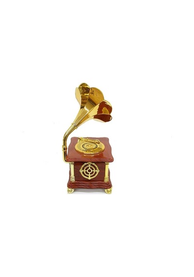 Gramofon Ayaklı Müzikli Vintage Müzik Kutusu Hediyelik