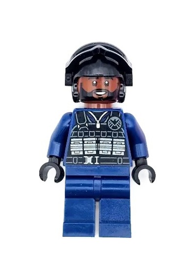 Marvel Super Heroes Avengers Shıeld Agent Erkek Orjinal Minifigür Sh0918
