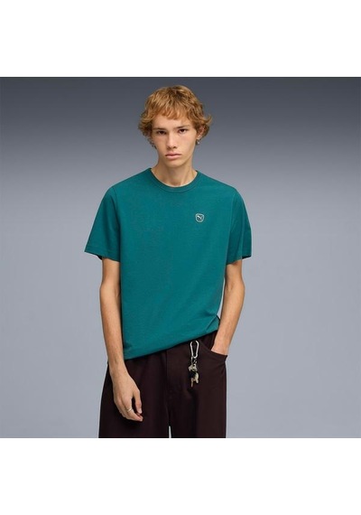 Puma Essential Elevated Erkek Yeşil Tişört Yeşil