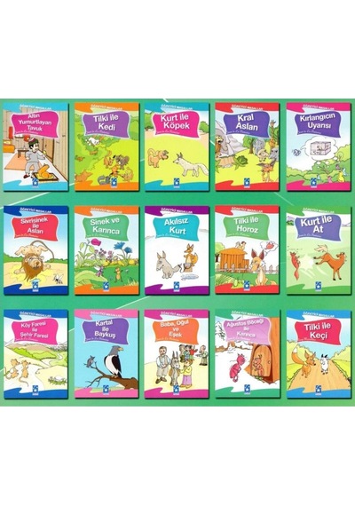 Eğitici Ve Öğretici Seçme Masallar Seti 60 Kitap